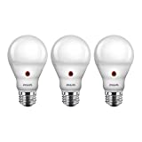 Philips LED Dusk-to-Dawn Outdoor A19 Light Bulb, Flicker-Free, 800 Lumen,...
