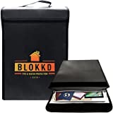 BLOKKD Fireproof Document Bag, Waterproof Fireproof Safe, Document...