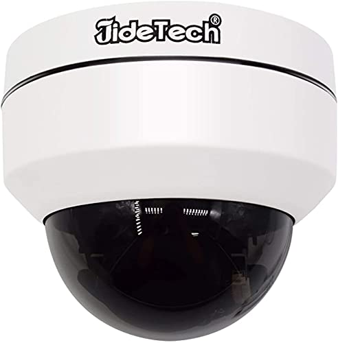 HD 1080P PTZ Outdoor POE Security IP Dome Camera with 4X Optical Zoom...