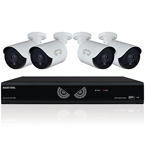 Night Owl Security, 8 Channel 1080 Lite HD Analog Video Security System...