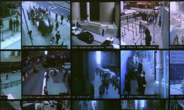 surveillance cameras monitoring system
