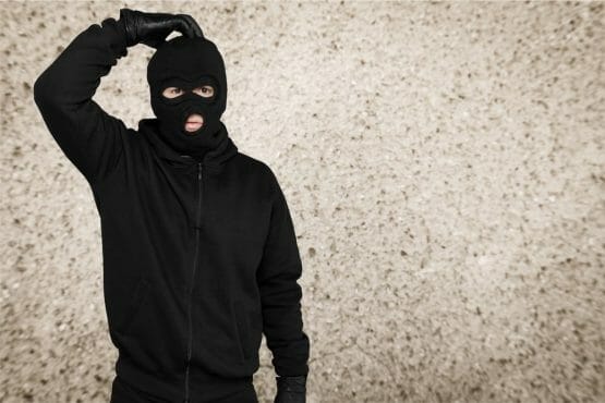 Thief In Black Balaclava Thief In Black Balaclava