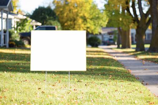 yard signs