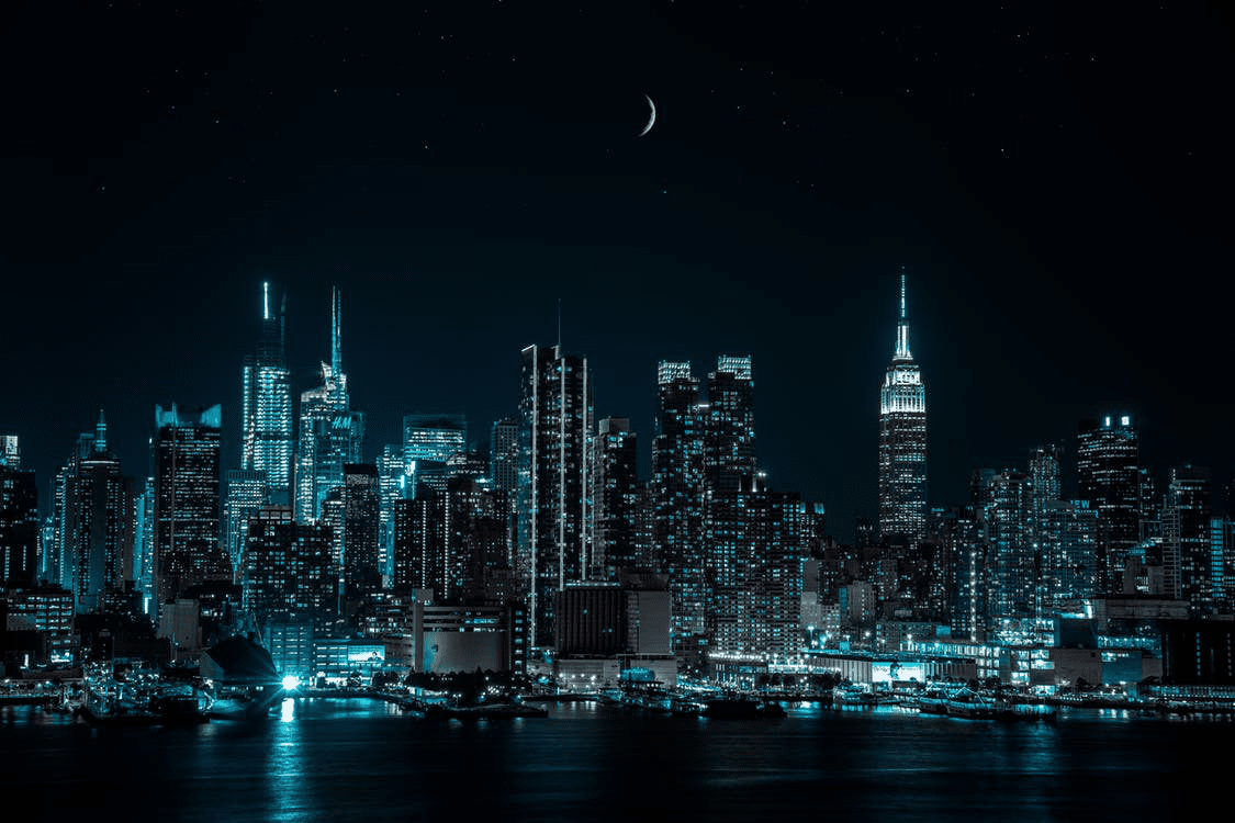 A city
